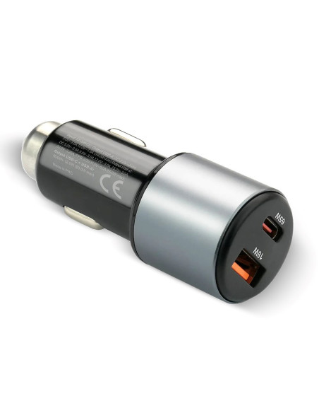 Everactive Ładowarka Samochodowa 1 X Usb Qc3.0, 1 X Usb-C Pd 83W Czarna Cc-60Q