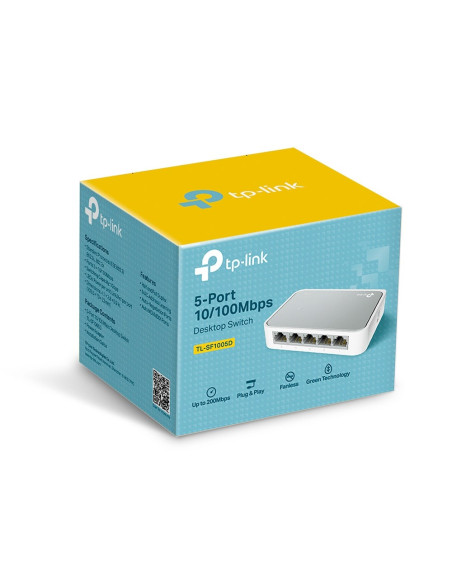 Switch Tp-Link Tl-Sf1005D (5X 10/100Mbps)