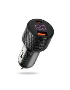 Everactive Ładowarka Samochodowa 1X Usb Qc3.0, 1 X Usb-C Pd 75W Czarna Cc-50Q