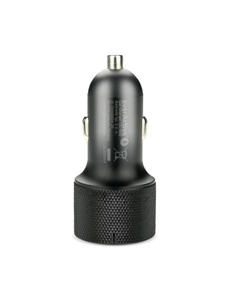 Everactive Ładowarka Samochodowa 1X Usb Qc3.0, 1 X Usb-C Pd 75W Czarna Cc-50Q