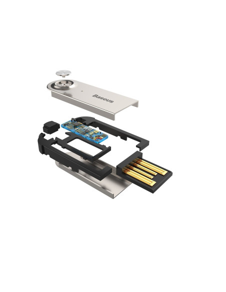 Baseus Adapter Caba01-01 Usb - Jack 3,5 Mm Czarny