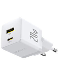 Ładowarka Sieciowa Baseus Palm 20W Usb-C Usb-A - Biała 2