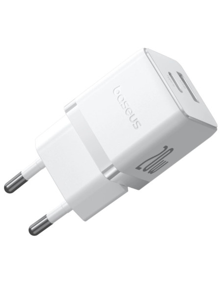 Ładowarka Sieciowa Baseus Palm 20W Usb-C Usb-A - Biała