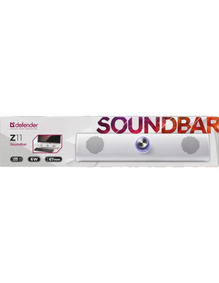 Defender Soundbar Z11 6W Led Biały 65311