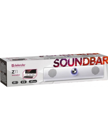 Defender Soundbar Z11 6W Led Biały 65311