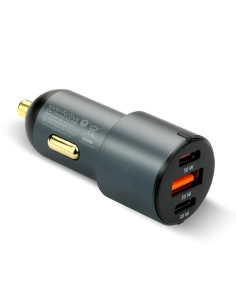 Everactive Ładowarka Samochodowa 1 X Usb Qc3.0, 2X Usb-C Pd 60W Czarna Cc-40Q 2