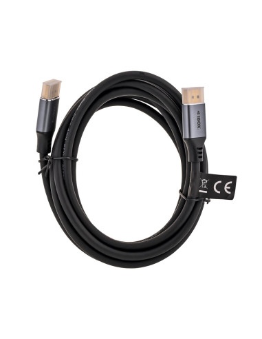 Kabel Displayport 4K60Hz Złota Wtyczka 3M
