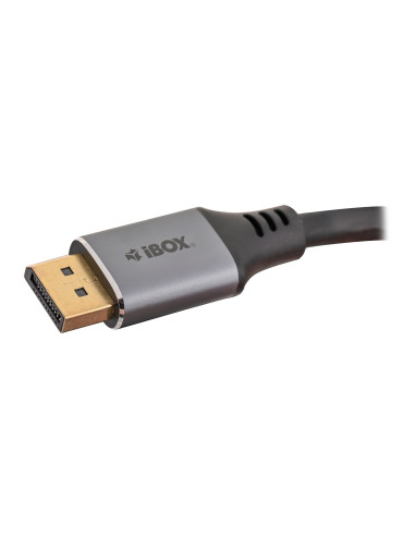 Kabel Displayport 4K60Hz Złota Wtyczka 3M