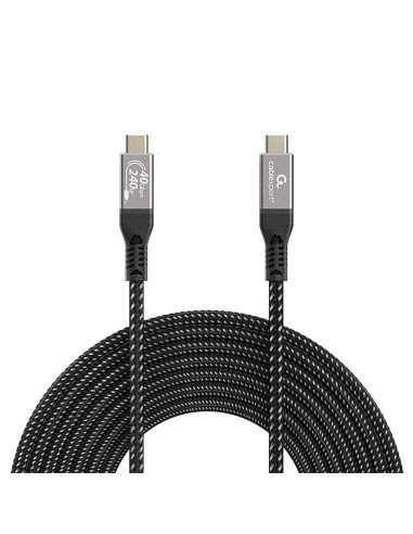 Gembird Kabel Do Ładowania I Transmisji Danych Premium Usb 4 Type-C 40 Gb/S, 240 W, 0.5 M