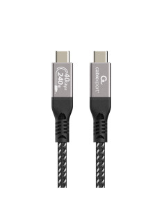 Gembird Kabel Do Ładowania I Transmisji Danych Premium Usb 4 Type-C 40 Gb/S, 240 W, 0.3 M