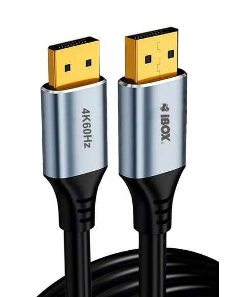 Kabel Displayport 4K60Hz Złota Wtyczka 2M