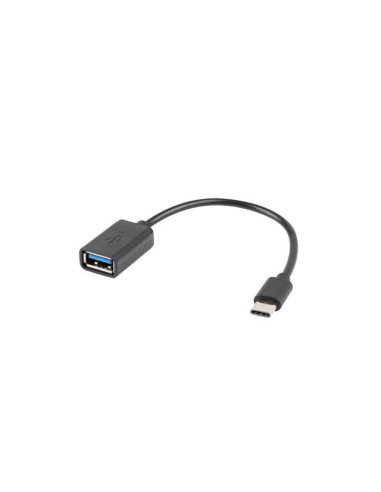 Lanberg Adapter Usb-C(M)- Usb-A(F) 2.0 15Cm Otg Ad-Otg-Uc-01