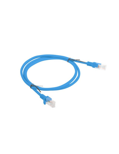 Patchcord Lanberg Pcu5-10Cc-0100-B (Rj45 - Rj45   1M  Utp  Kat. 5E  Kolor Niebieski)