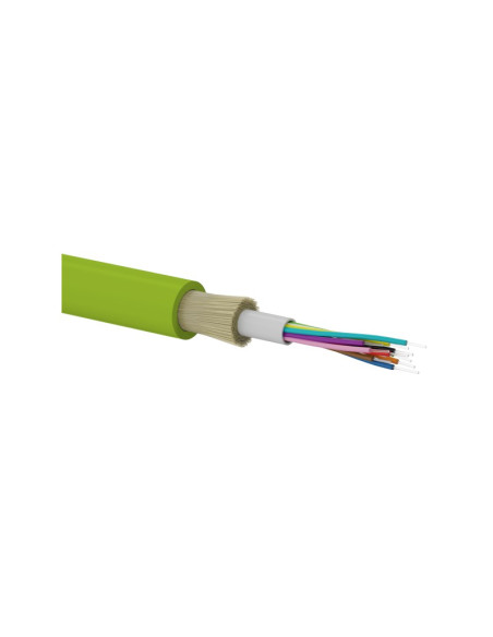 Kabel Światłowodowy Om5 B2Ca U-Dq(Zn)Bh Uniwersalnego Stosowania, Trudnopalny "Firehardy" Mm 24G 50/125 Lsoh Alantec