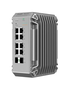 Ruijie Networks Rg-Nis3100-8Gt2Sfp-Hp Przełącznik Sieciowy Zarządzany L2 Gigabit Ethernet (10/100/1000) Obsługa Poe Szary 2