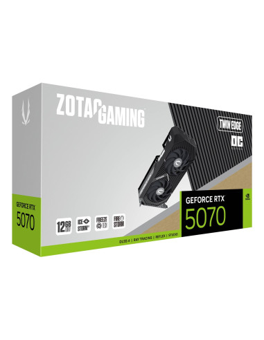 Zotac Gaming Geforce Rtx 5070 Twin Edge Oc Nvidia 12 Gb Gddr7
