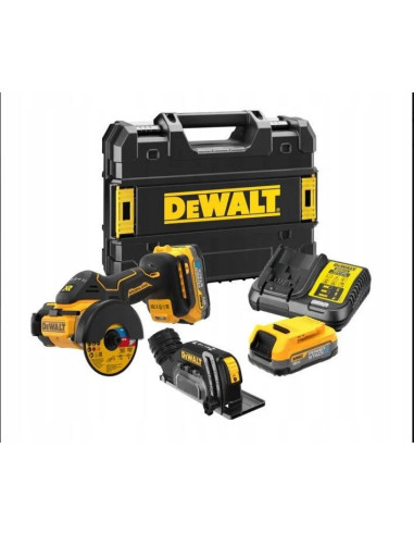 Dewalt Szlifierka Kątowa   76Mm 18V Dcg430E2T 2X1,7Ah Bl Tstak