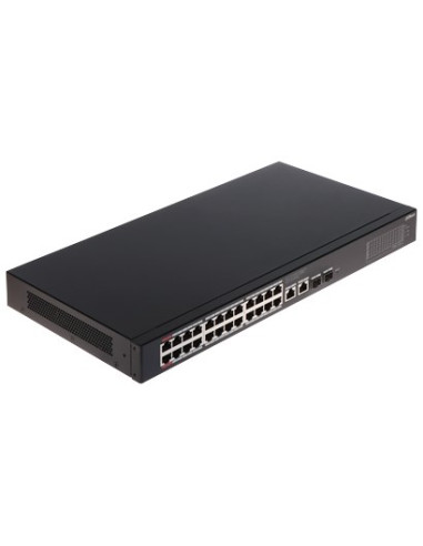 Dahua Technology Cs4228-24Gt-240 Przełącznik Sieciowy Zarządzany L2 Gigabit Ethernet (10/100/1000) Obsługa Poe Czarny