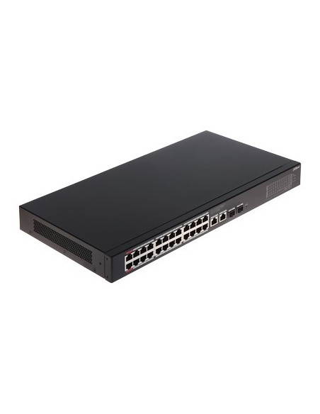 Dahua Technology Cs4228-24Gt-240 Przełącznik Sieciowy Zarządzany L2 Gigabit Ethernet (10/100/1000) Obsługa Poe Czarny