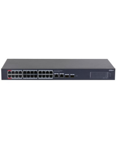 Dahua Technology Cs4228-24Gt-240 Przełącznik Sieciowy Zarządzany L2 Gigabit Ethernet (10/100/1000) Obsługa Poe Czarny