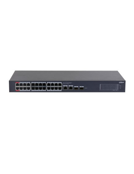 Dahua Technology Cs4228-24Gt-240 Przełącznik Sieciowy Zarządzany L2 Gigabit Ethernet (10/100/1000) Obsługa Poe Czarny