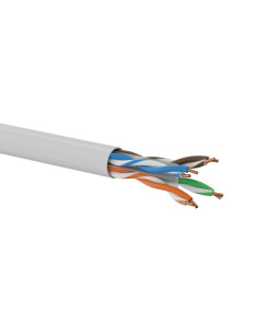 Kabel U/Utp Kat.6A, Sieciowy, Skrętka, Lsoh, Dca 4X2X23 Awg, 10Gb/S, Gwarancja 10 Lat, Szary, 500M - Q-Lantec