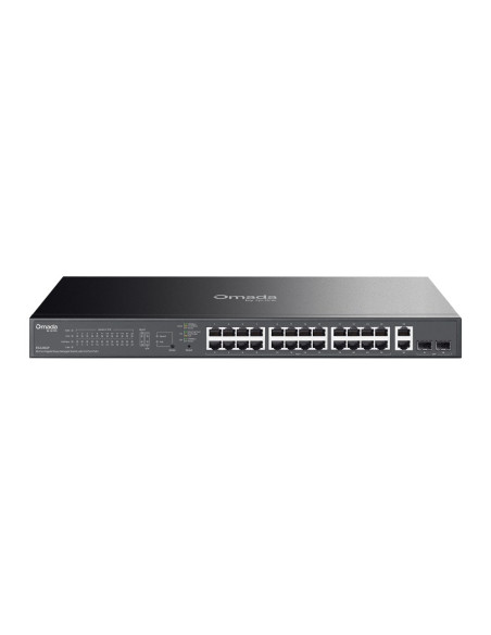 Tp-Link Es228Gp Przełącznik Sieciowy Zarządzany L2 Gigabit Ethernet (10/100/1000) Obsługa Poe Czarny