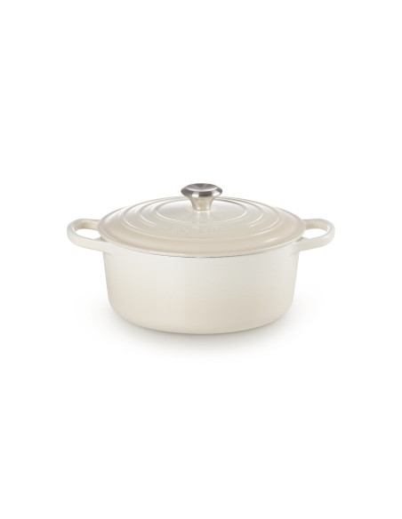 Brytfanna Le Creuset Signature Roaster Okrągła Beza 26Cm