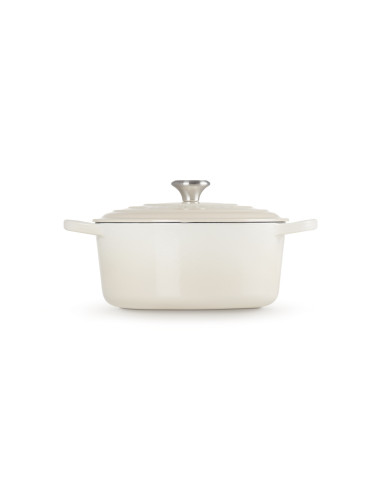 Brytfanna Le Creuset Signature Roaster Okrągła Beza 26Cm