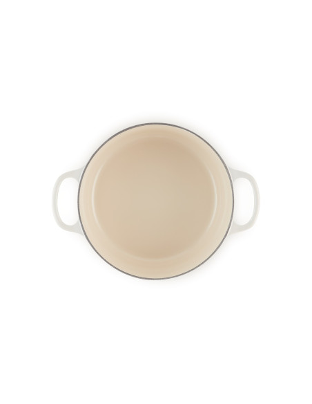 Brytfanna Le Creuset Signature Roaster Okrągła Beza 26Cm