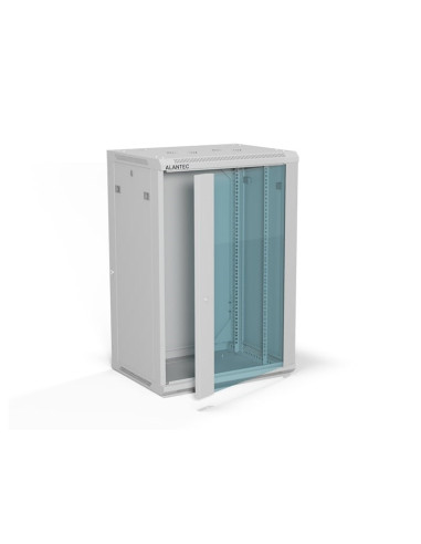 Alantec Szafa Wisząca 19" 18U 600X450, Kolor Szary