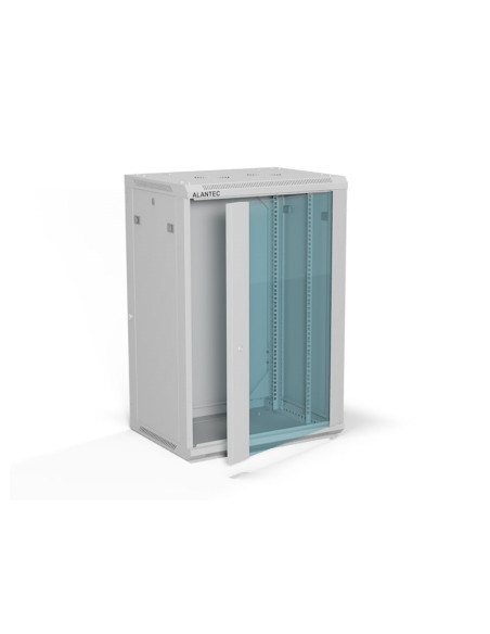 Alantec Szafa Wisząca 19" 18U 600X450, Kolor Szary