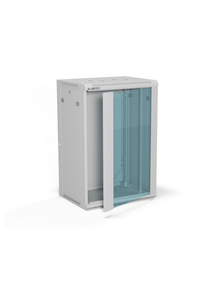Alantec Szafa Wisząca 19" 18U 600X450, Kolor Szary
