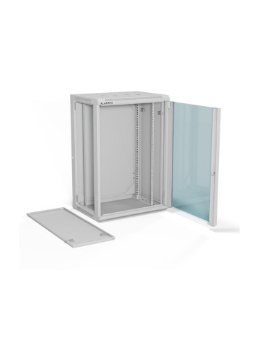 Alantec Szafa Wisząca 19" 18U 600X450, Kolor Szary