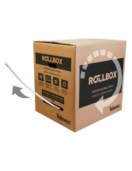 Kabel Koncentryczny Televes T-100 Pvc Eca Klasa A - 250M Pull Box