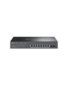 Tp-Link Omada Tl-Sg2210Mp Zarządzany L2/L2+ Gigabit Ethernet (10/100/1000) Obsługa Poe 1U Czarny