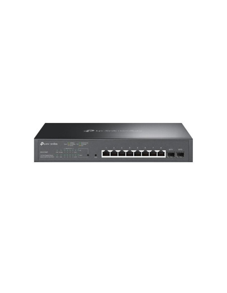 Tp-Link Omada Tl-Sg2210Mp Zarządzany L2/L2+ Gigabit Ethernet (10/100/1000) Obsługa Poe 1U Czarny