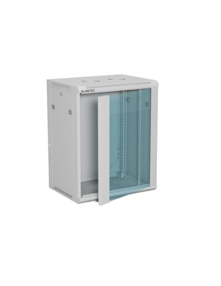 Alantec Szafa Wisząca 19" 15U 600X450, Kolor Szary