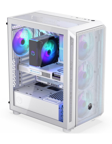Endorfy Arx 500 Argb White Midi Tower Biały