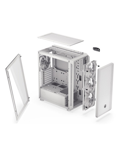 Endorfy Arx 500 Argb White Midi Tower Biały