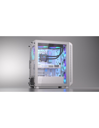 Endorfy Arx 500 Argb White Midi Tower Biały