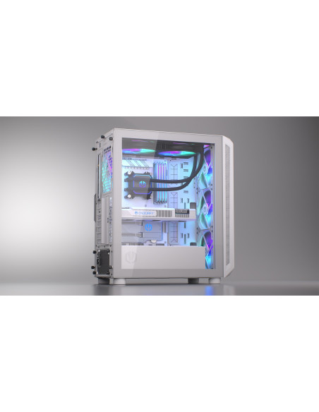 Endorfy Arx 500 Argb White Midi Tower Biały
