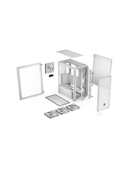 Endorfy Arx 500 Argb White Midi Tower Biały
