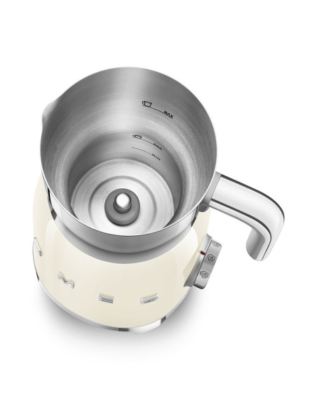 Smeg Mff11Creu Spieniacz / Podgrzewacz Do Mleka Automatyczny Spieniacz/Podgrzewacz Do Mleka Kremowy