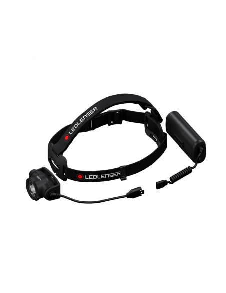 Latarka Czołowa Ledlenser H15R Core Czarna