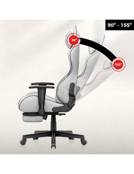 Fotel Gamingowy Huzaro Force 5.7 Grey