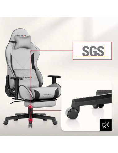 Fotel Gamingowy Huzaro Force 5.7 Grey