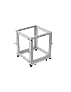 Lanberg Open Rack 19" 12U 600X600-1100 Regulowany Szary 2