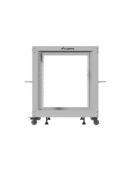 Lanberg Open Rack 19" 12U 600X600-1100 Regulowany Szary