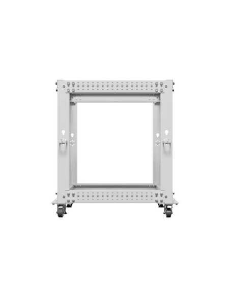 Lanberg Open Rack 19" 12U 600X600-1100 Regulowany Szary